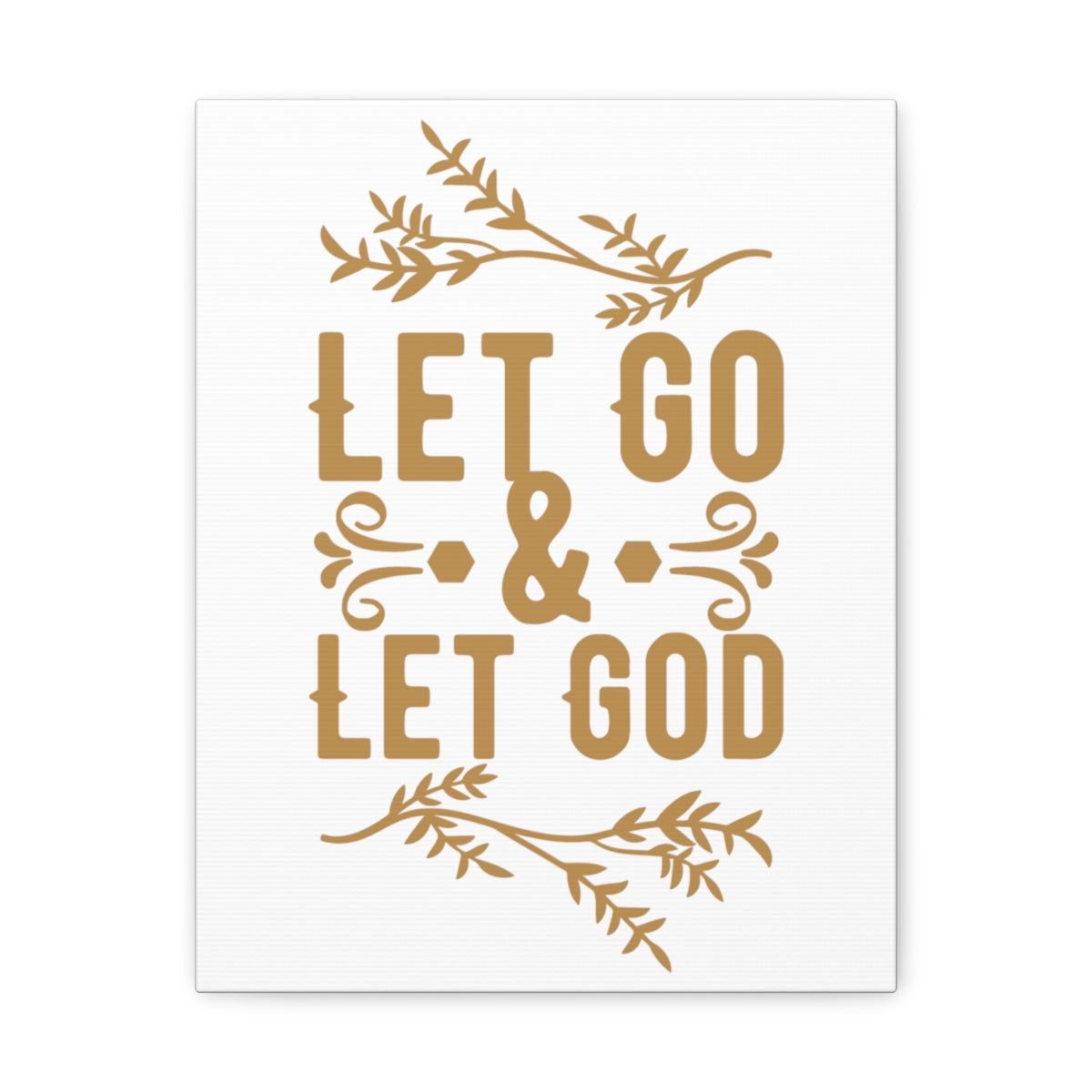 Scripture Walls Let God 1 Peter 5:7 Christian Wall Art Print Ready to Hang Unframed-Express Your Love Gifts