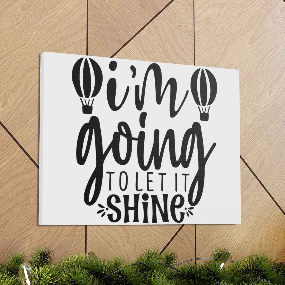 Scripture Walls Let It Shine Mark 4:21 Christian Wall Art Print Ready to Hang Unframed-Express Your Love Gifts