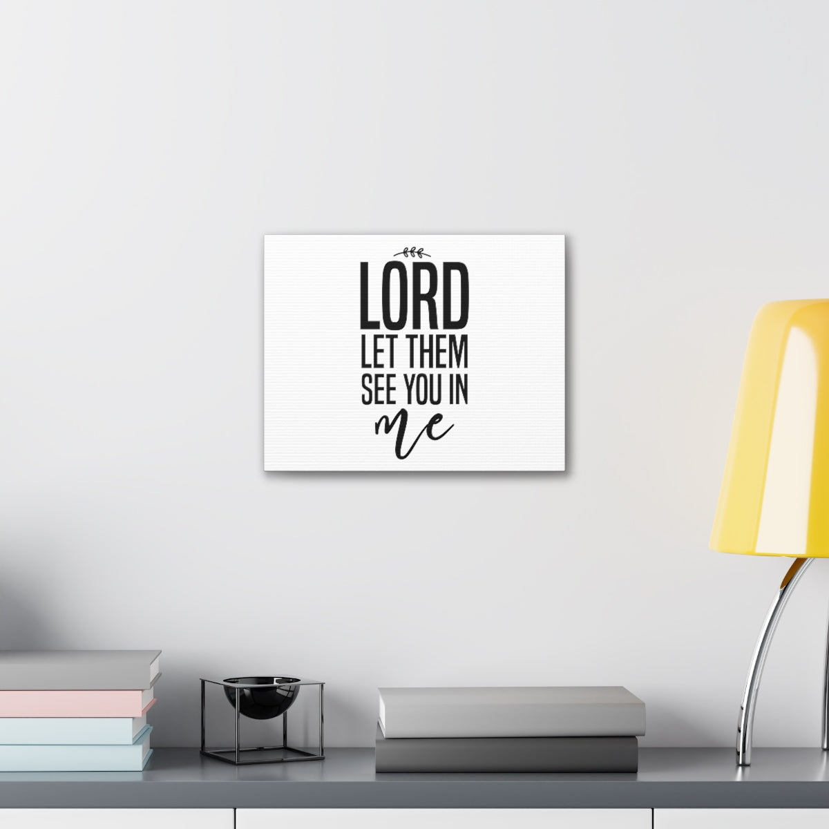 Scripture Walls Let Them See You In Me Romans 8:10 Christian Wall Art Print Ready to Hang Unframed-Express Your Love Gifts