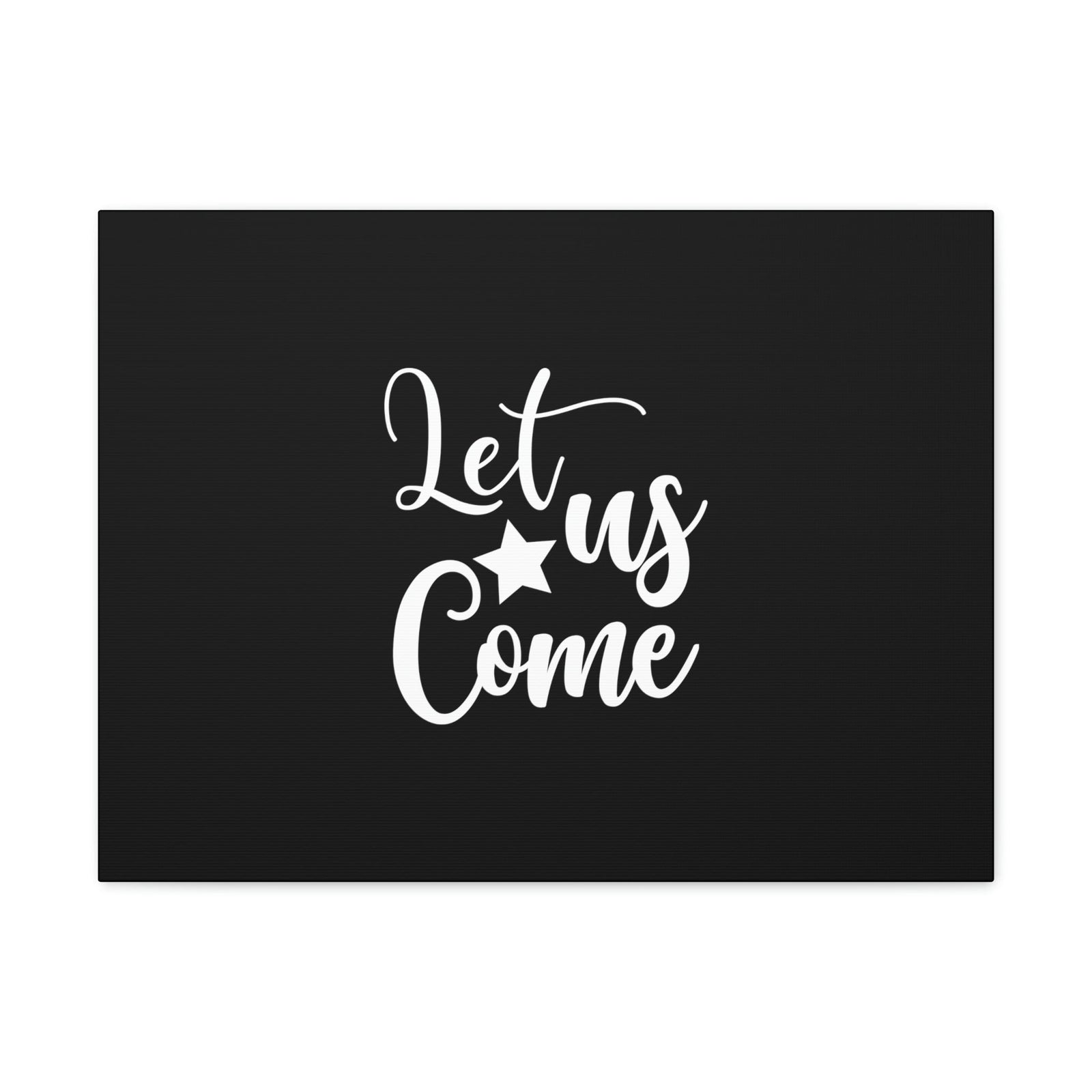 Scripture Walls Let Us Come Hebrews 4:16 Christian Wall Art Bible Verse Print Ready to Hang Unframed-Express Your Love Gifts