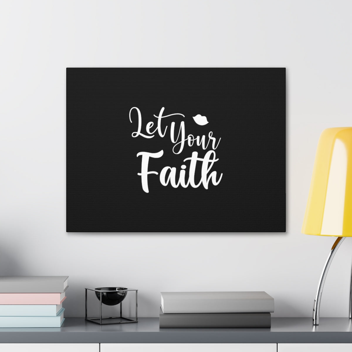 Scripture Walls Let Your Faith John 7:38 Christian Wall Art Bible Verse Print Ready to Hang Unframed-Express Your Love Gifts