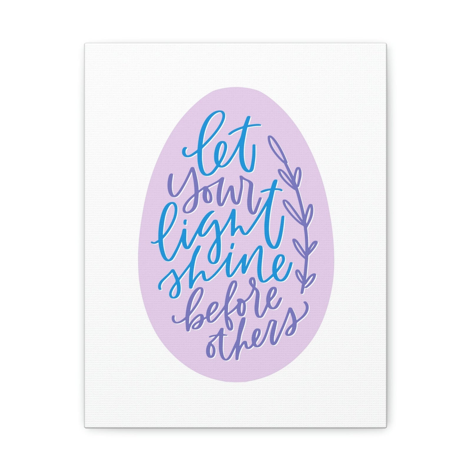 Scripture Walls Let Your Light Shine Through Matthew 5:16 Christian Wall Art Bible Verse Print Ready to Hang Unframed-Express Your Love Gifts