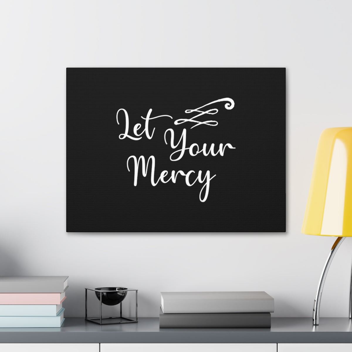 Scripture Walls Let Your Mercy Matthew 5:7 Christian Wall Art Bible Verse Print Ready to Hang Unframed-Express Your Love Gifts