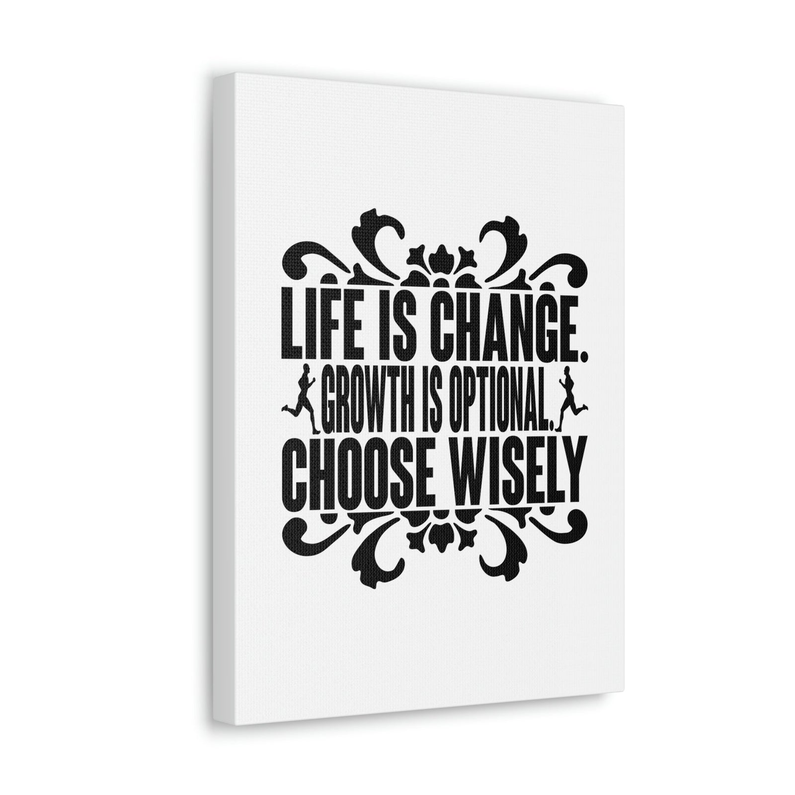 Scripture Walls Life Is Change, Growth Is Optional, Choose Wisely Jeremiah 29:11 Christian Wall Art Bible Verse Print Ready to Hang Unframed-Express Your Love Gifts