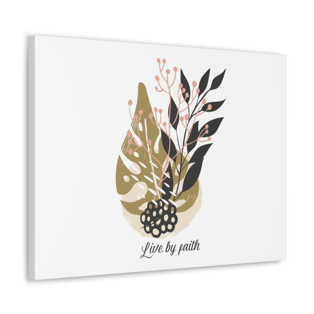 Scripture Walls Live By Faith Galatians 2:20 Christian Wall Art Bible Verse Print Ready to Hang Unframed-Express Your Love Gifts