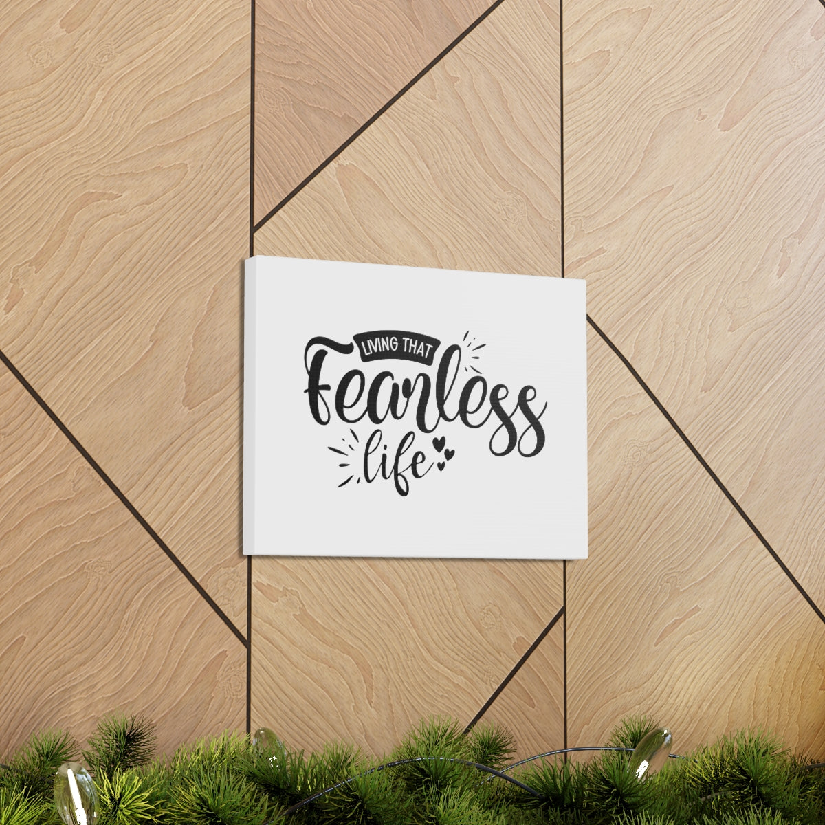Scripture Walls Living That Fearless Life Jeremiah 29:11 Christian Wall Art Print Ready to Hang Unframed-Express Your Love Gifts