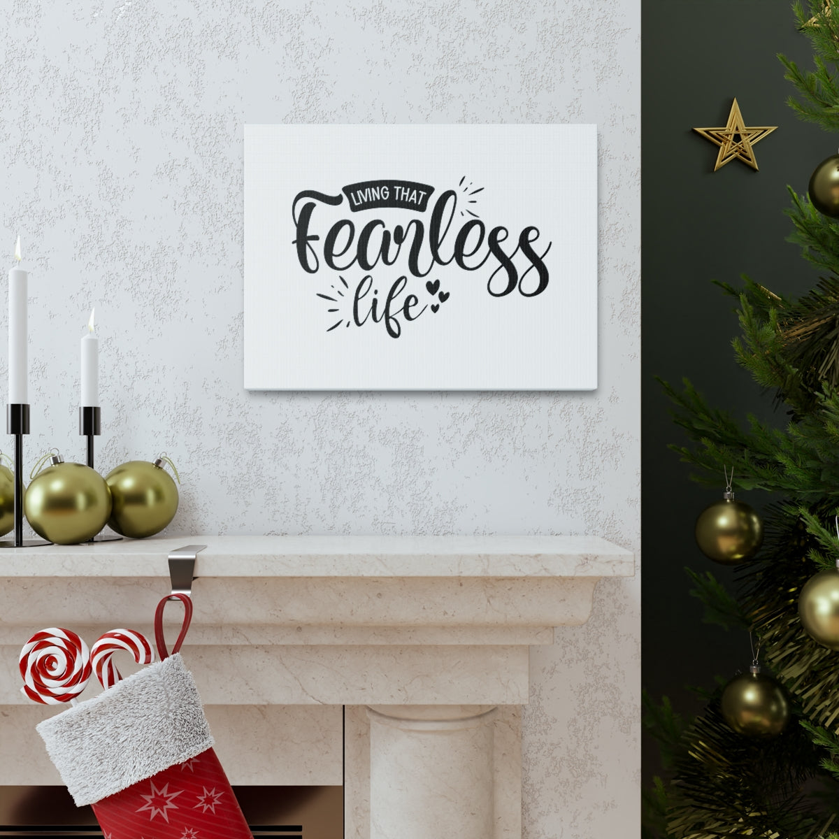 Scripture Walls Living That Fearless Life Jeremiah 29:11 Christian Wall Art Print Ready to Hang Unframed-Express Your Love Gifts