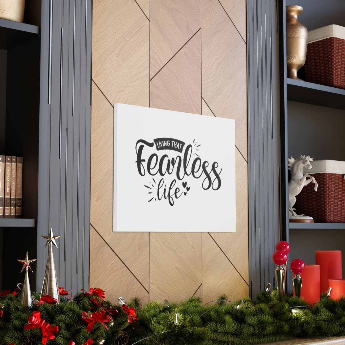 Scripture Walls Living That Fearless Life Jeremiah 29:11 Christian Wall Art Print Ready to Hang Unframed-Express Your Love Gifts