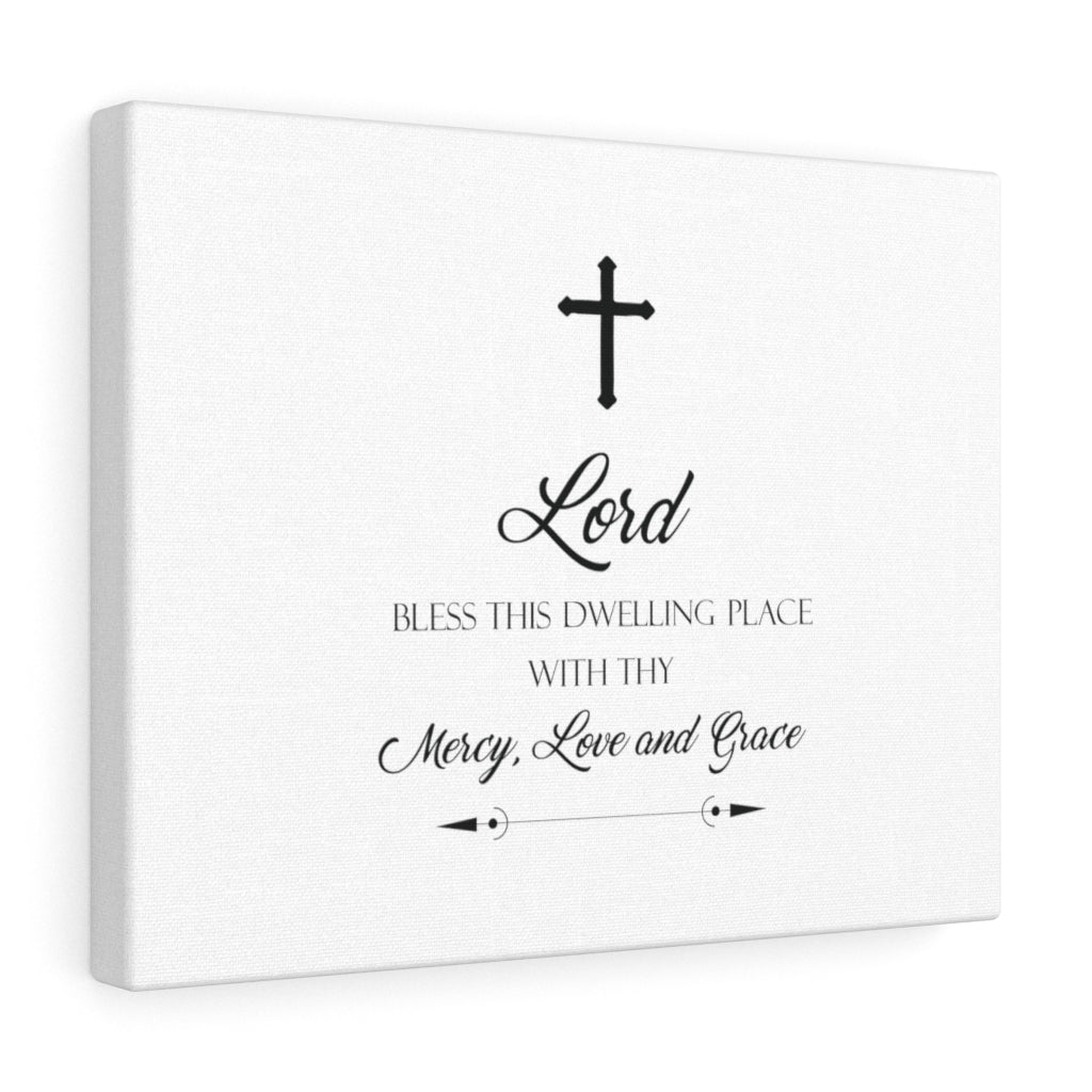 Scripture Walls Lord Bless This Dwelling Place Bible Verse Canvas Christian Wall Art Ready to Hang Unframed-Express Your Love Gifts