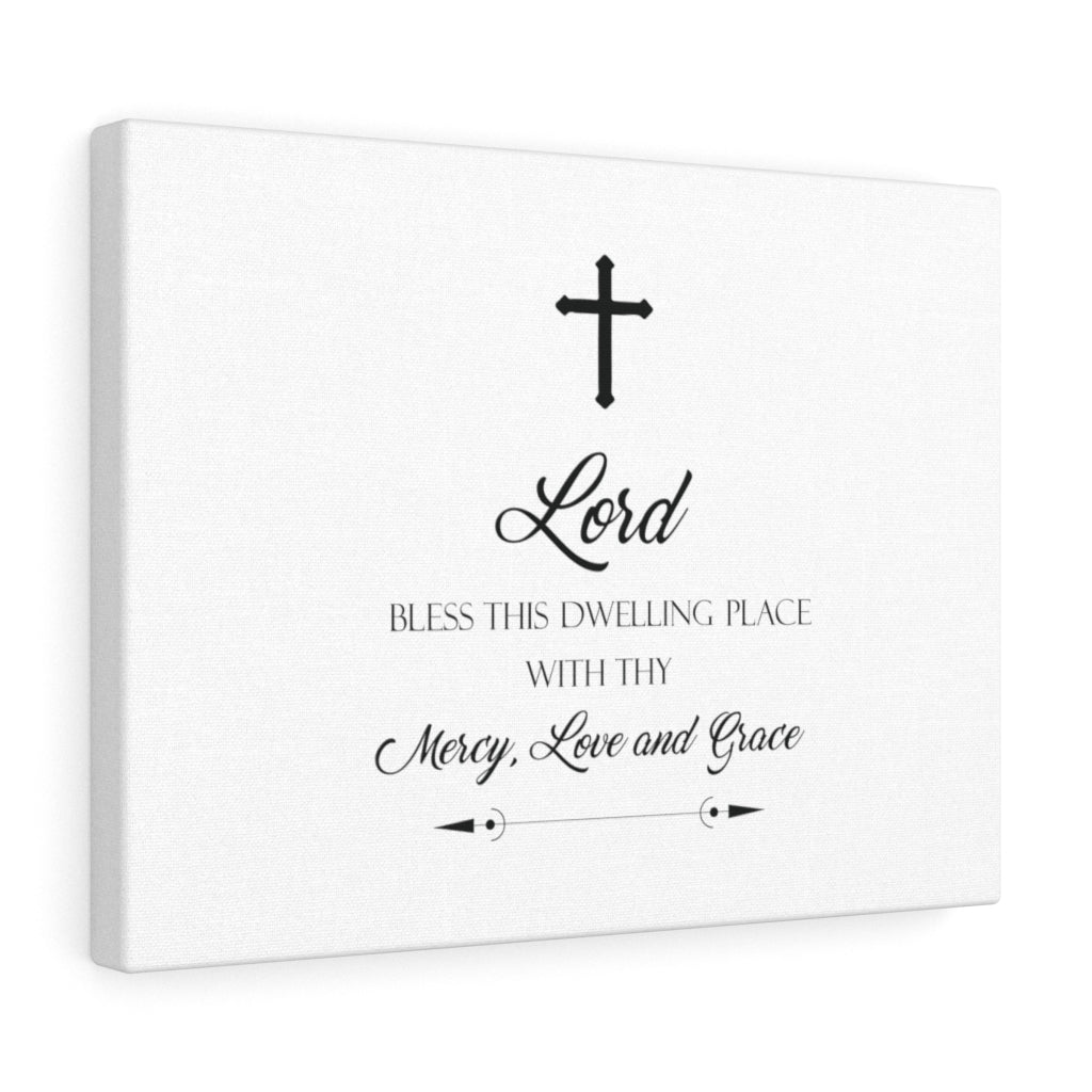 Scripture Walls Lord Bless This Dwelling Place Bible Verse Canvas Christian Wall Art Ready to Hang Unframed-Express Your Love Gifts