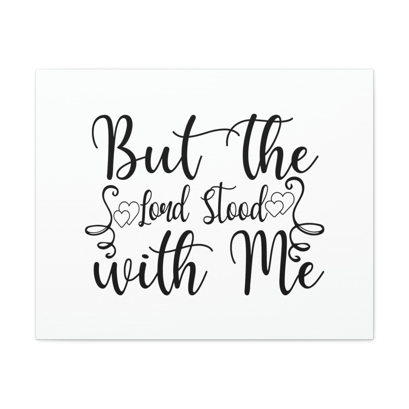 Scripture Walls Lord Stood With Me 2 Timothy 4:17 Christian Wall Art Bible Verse Print Ready to Hang Unframed-Express Your Love Gifts