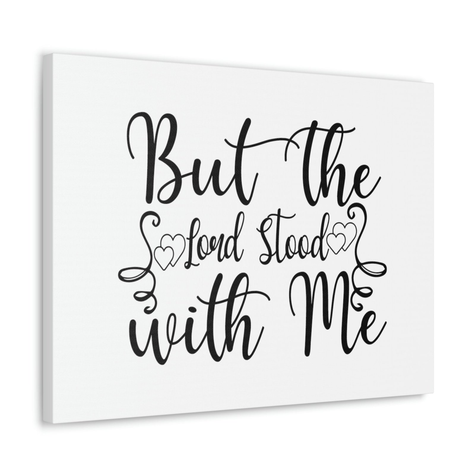 Scripture Walls Lord Stood With Me 2 Timothy 4:17 Christian Wall Art Bible Verse Print Ready to Hang Unframed-Express Your Love Gifts