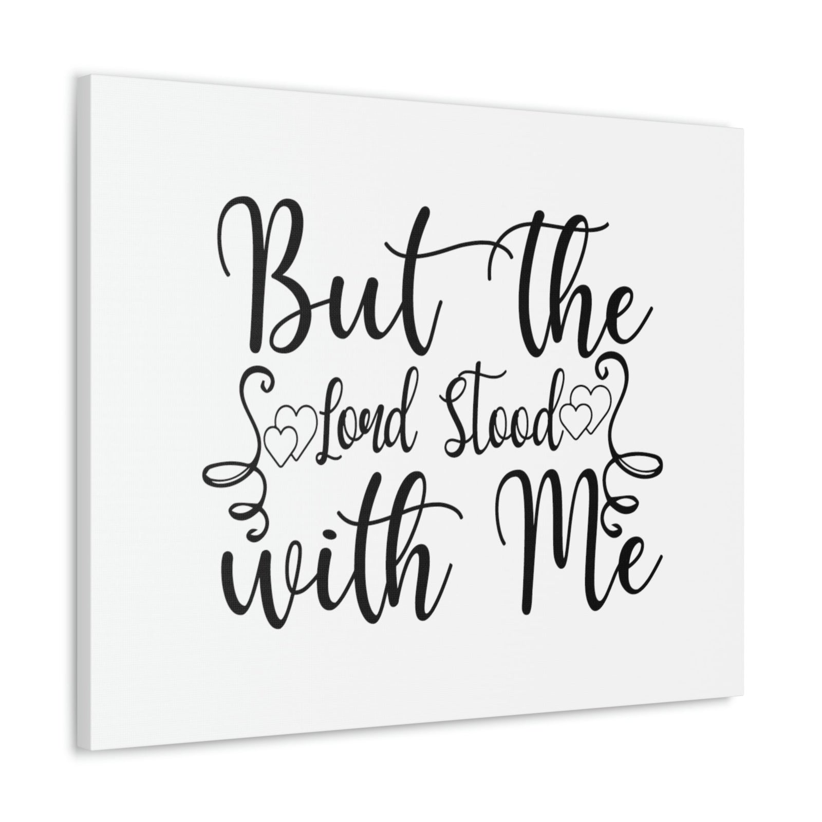 Scripture Walls Lord Stood With Me 2 Timothy 4:17 Christian Wall Art Bible Verse Print Ready to Hang Unframed-Express Your Love Gifts