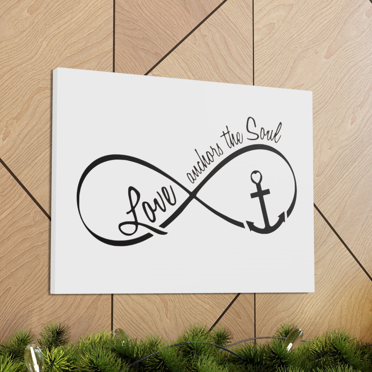 Scripture Walls Love Anchors The Soul Hebrews 6:19 Christian Wall Art Print Ready to Hang Unframed-Express Your Love Gifts