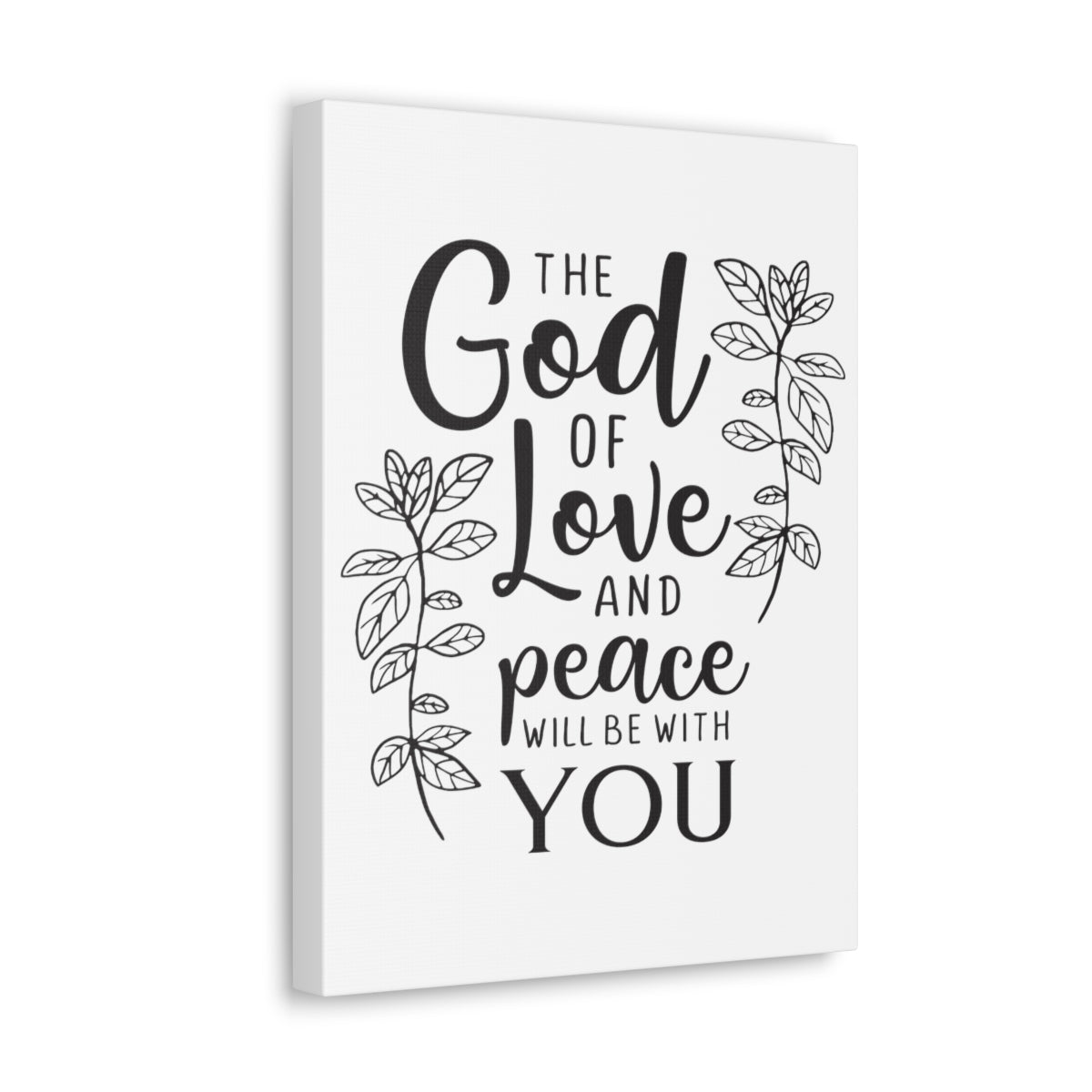 Scripture Walls Love And Peace Romans 15:33 Christian Wall Art Print Ready to Hang Unframed-Express Your Love Gifts