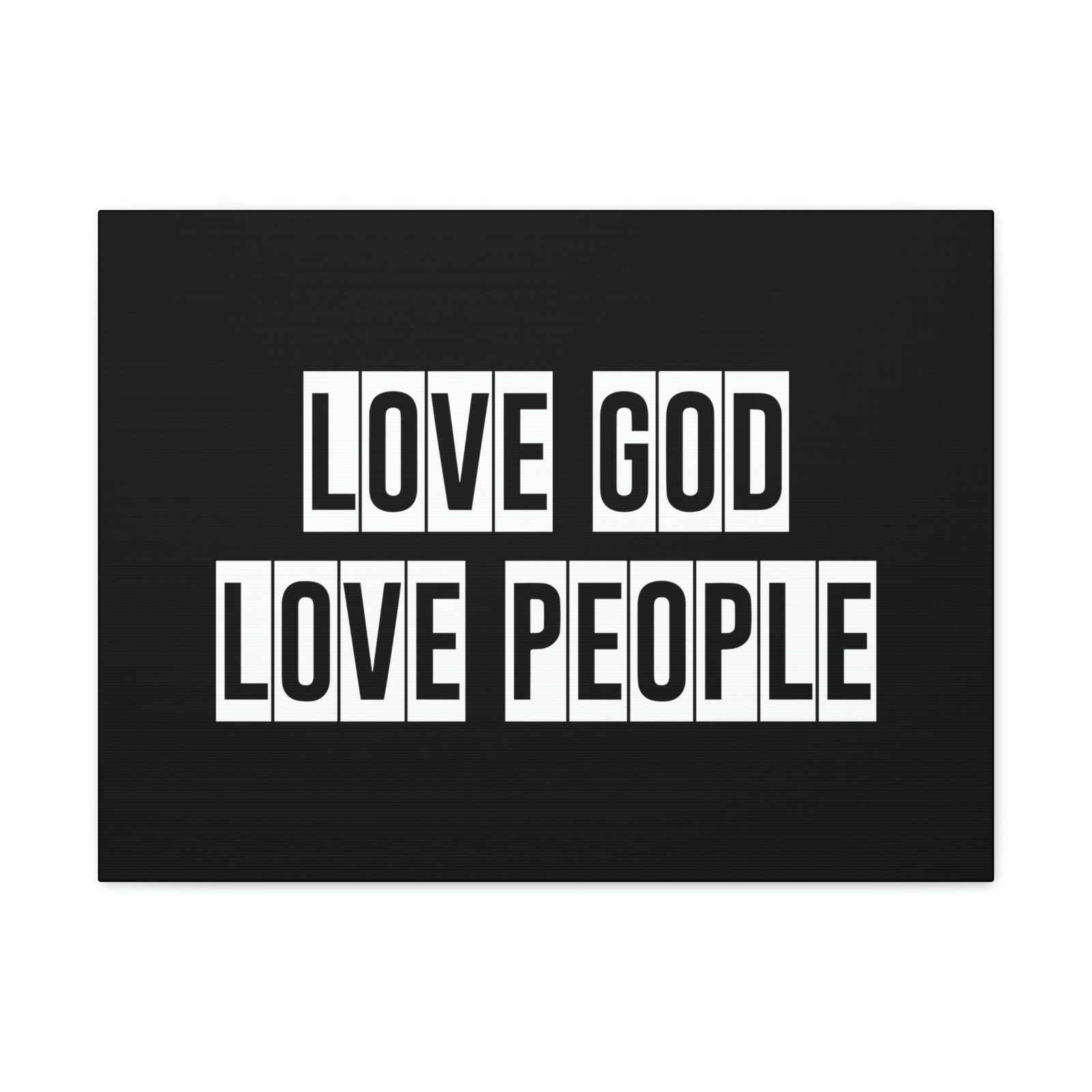 Scripture Walls Love God Love People Luke 10:27 Christian Wall Art Bible Verse Print Ready to Hang Unframed-Express Your Love Gifts