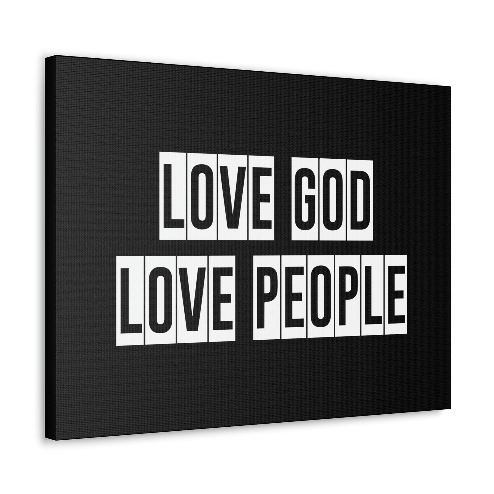 Scripture Walls Love God Love People Luke 10:27 Christian Wall Art Bible Verse Print Ready to Hang Unframed-Express Your Love Gifts