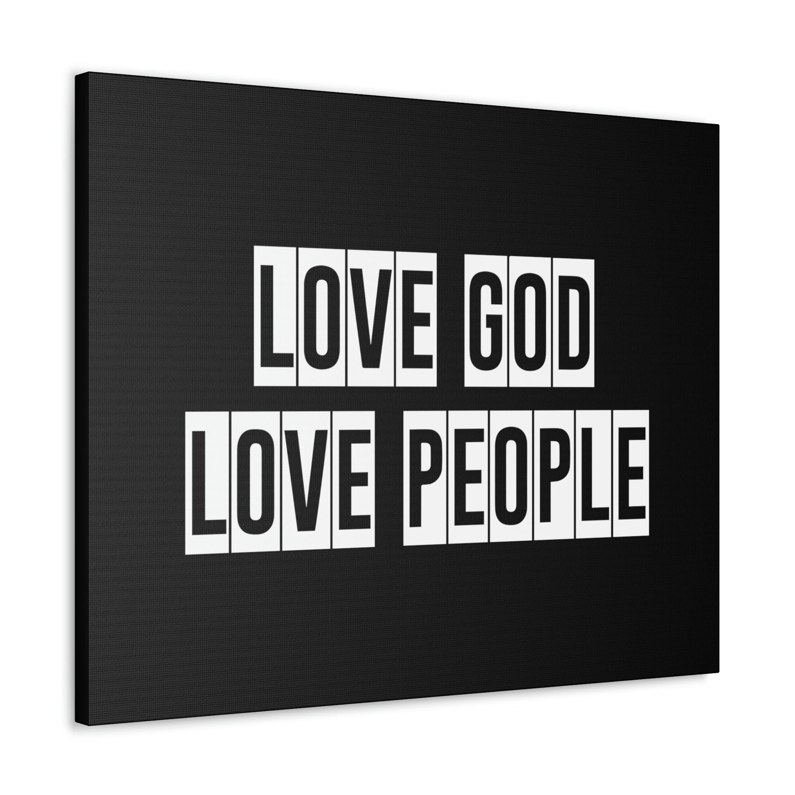 Scripture Walls Love God Love People Luke 10:27 Christian Wall Art Bible Verse Print Ready to Hang Unframed-Express Your Love Gifts