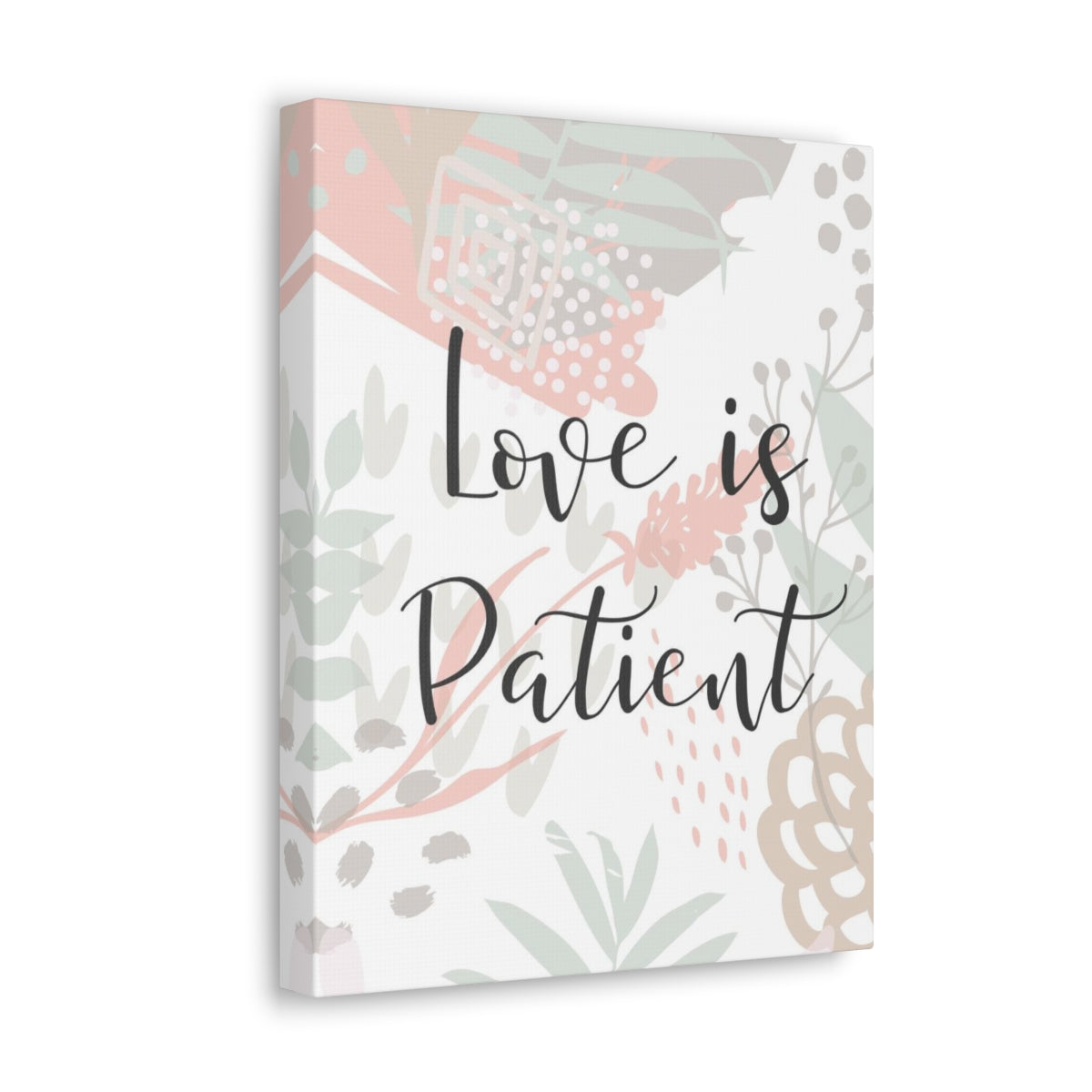 Scripture Walls Love Is Patient 1 Corinthians 13:4 Christian Wall Art Bible Verse Print Ready to Hang Unframed-Express Your Love Gifts