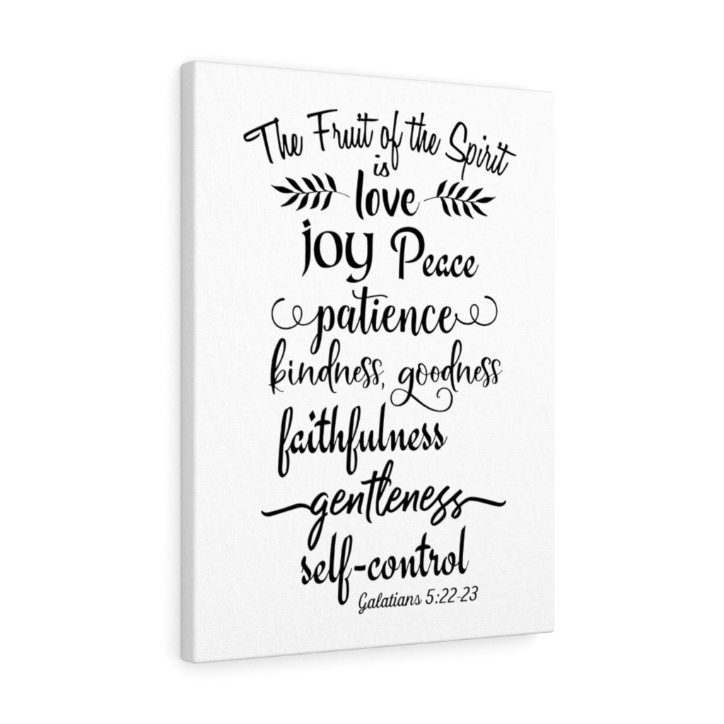 Scripture Walls Love Joy Peace Galatians 5:22-23 Bible Verse Canvas Christian Wall Art Ready to Hang Unframed-Express Your Love Gifts