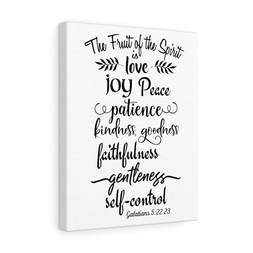 Scripture Walls Love Joy Peace Galatians 5:22-23 Bible Verse Canvas Christian Wall Art Ready to Hang Unframed-Express Your Love Gifts