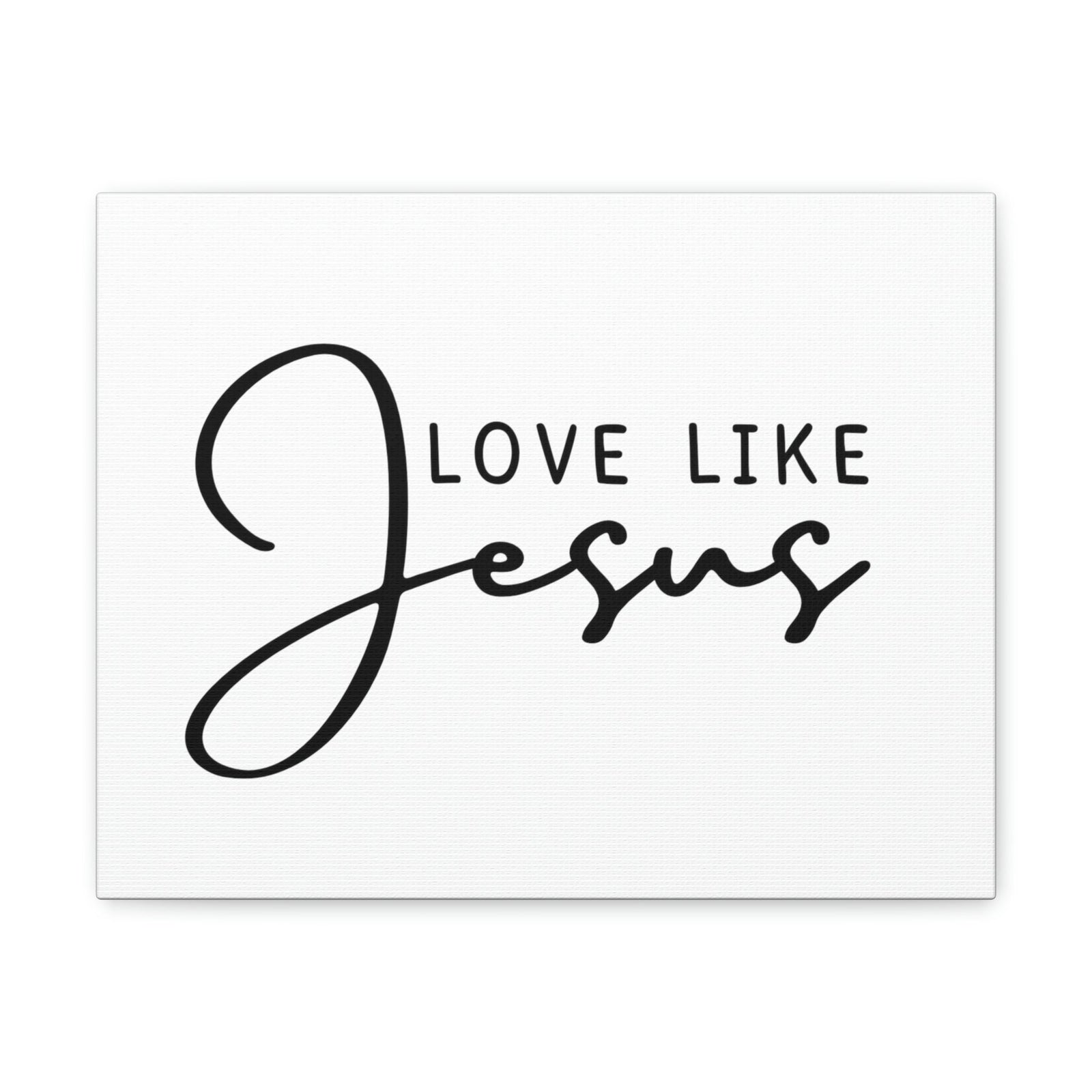 Scripture Walls Love Like Jesus Ephesians 5:2 White Christian Wall Art Bible Verse Print Ready to Hang Unframed-Express Your Love Gifts