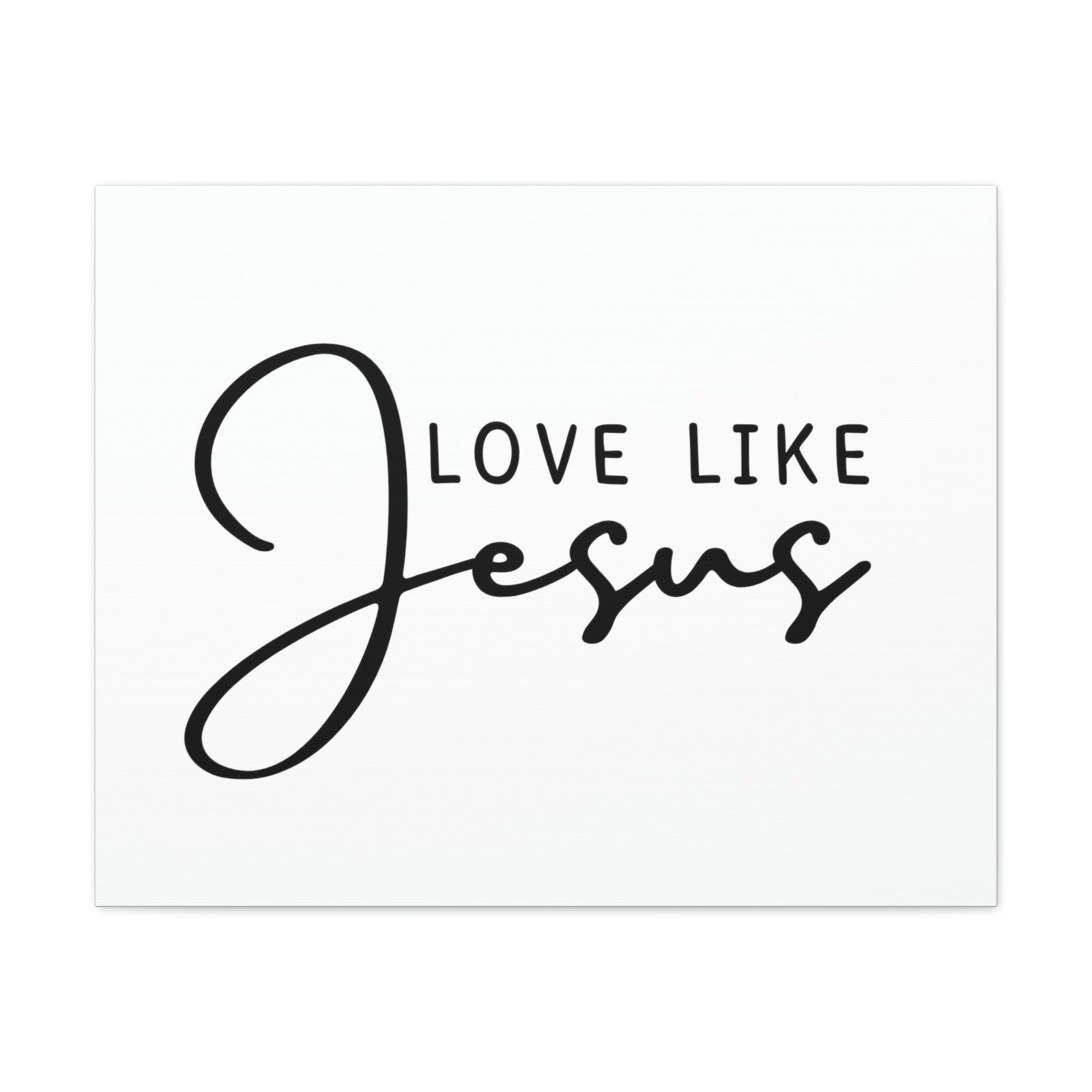 Scripture Walls Love Like Jesus Ephesians 5:2 White Christian Wall Art Bible Verse Print Ready to Hang Unframed-Express Your Love Gifts