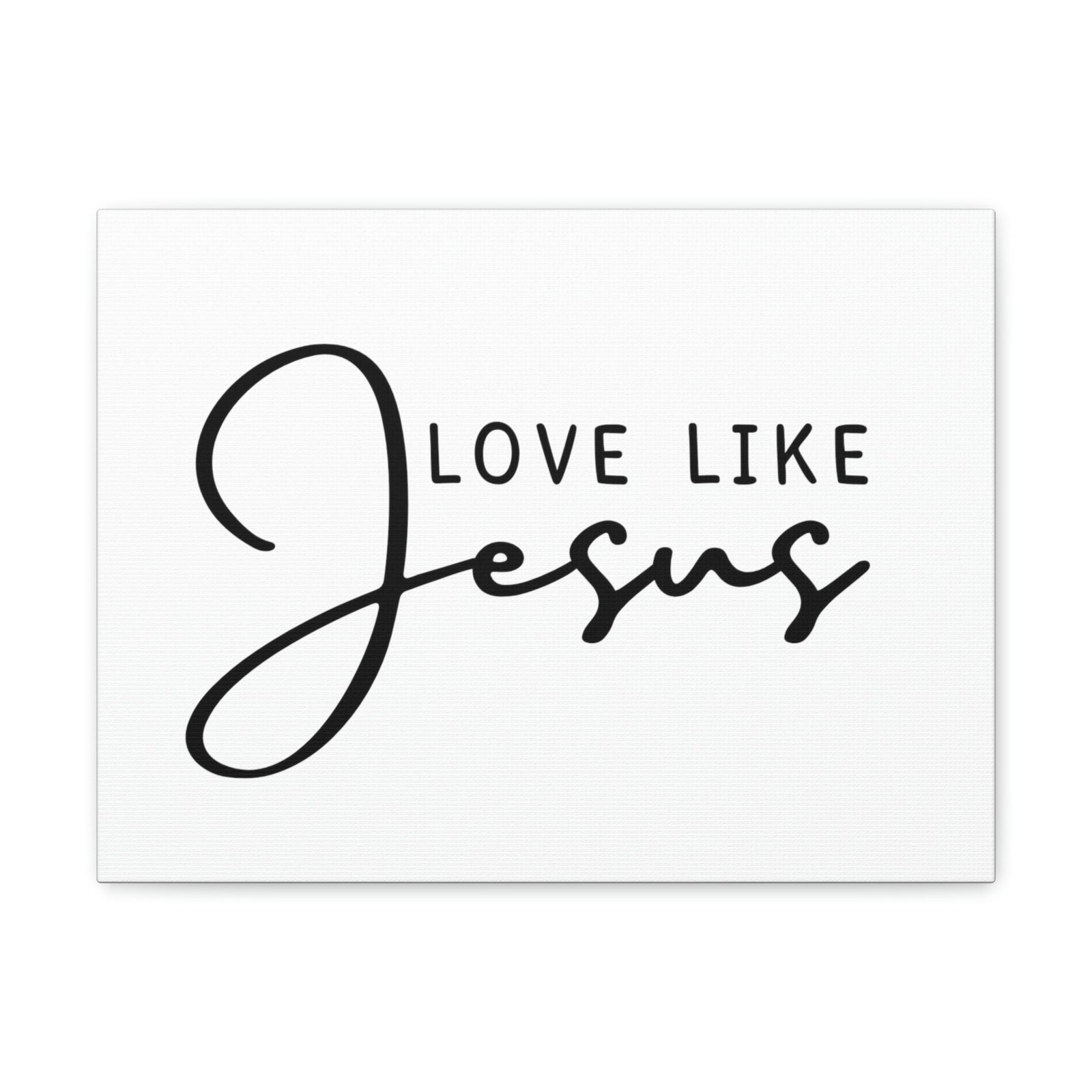 Scripture Walls Love Like Jesus Ephesians 5:2 White Christian Wall Art Bible Verse Print Ready to Hang Unframed-Express Your Love Gifts