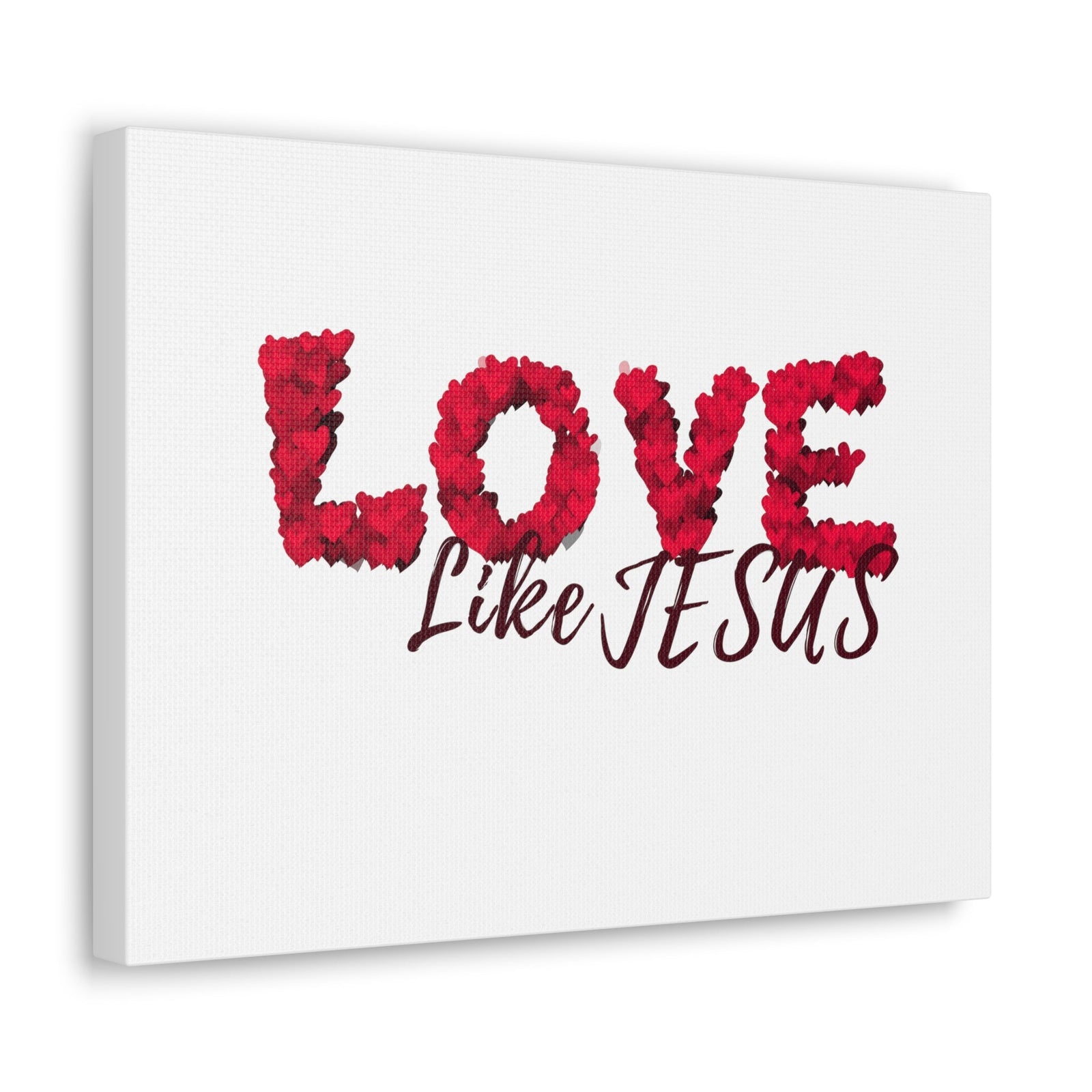 Scripture Walls Love Like Jesus John 13:34 Christian Wall Art Print Ready to Hang Unframed-Express Your Love Gifts