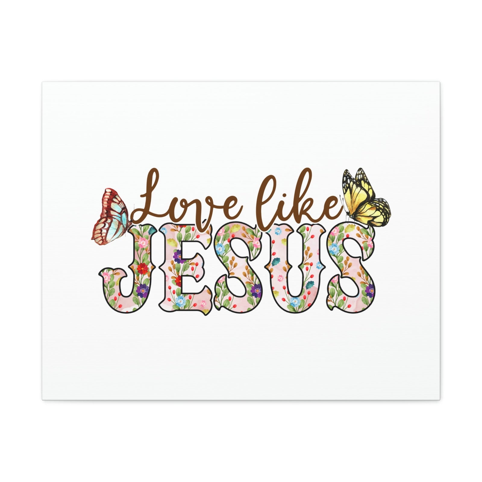 Scripture Walls Love Like Jesus John 15:12 Christian Wall Art Bible Verse Print Ready to Hang Unframed-Express Your Love Gifts