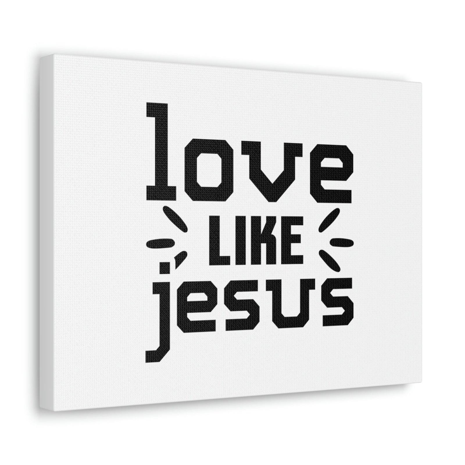 Scripture Walls Love Like Jesus John 15:12 Plain Christian Wall Art Bible Verse Print Ready to Hang Unframed-Express Your Love Gifts