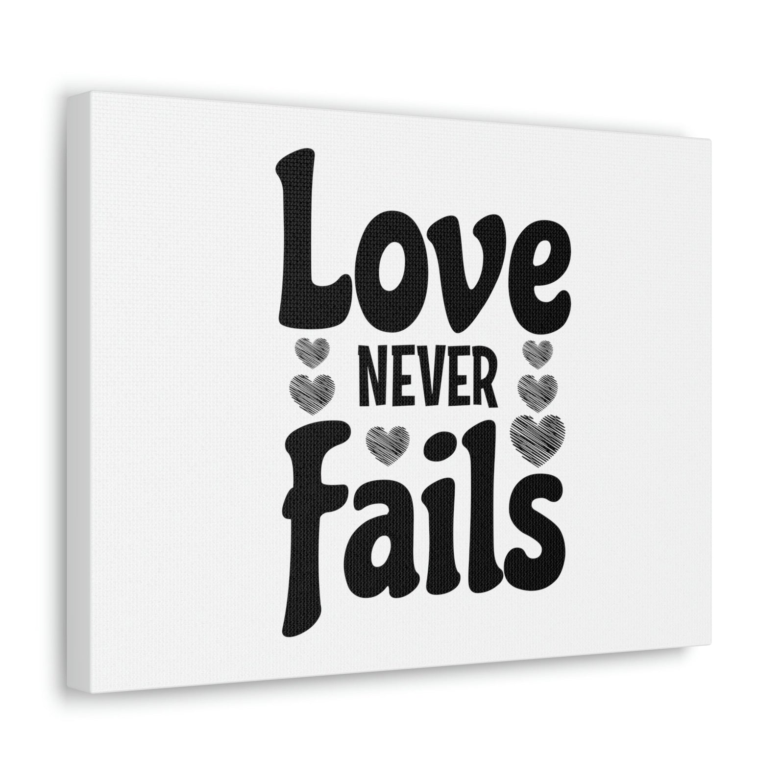 Scripture Walls Love Never Fails 1 Corinthians 13:8 Christian Wall Art Bible Verse Print Ready to Hang Unframed-Express Your Love Gifts