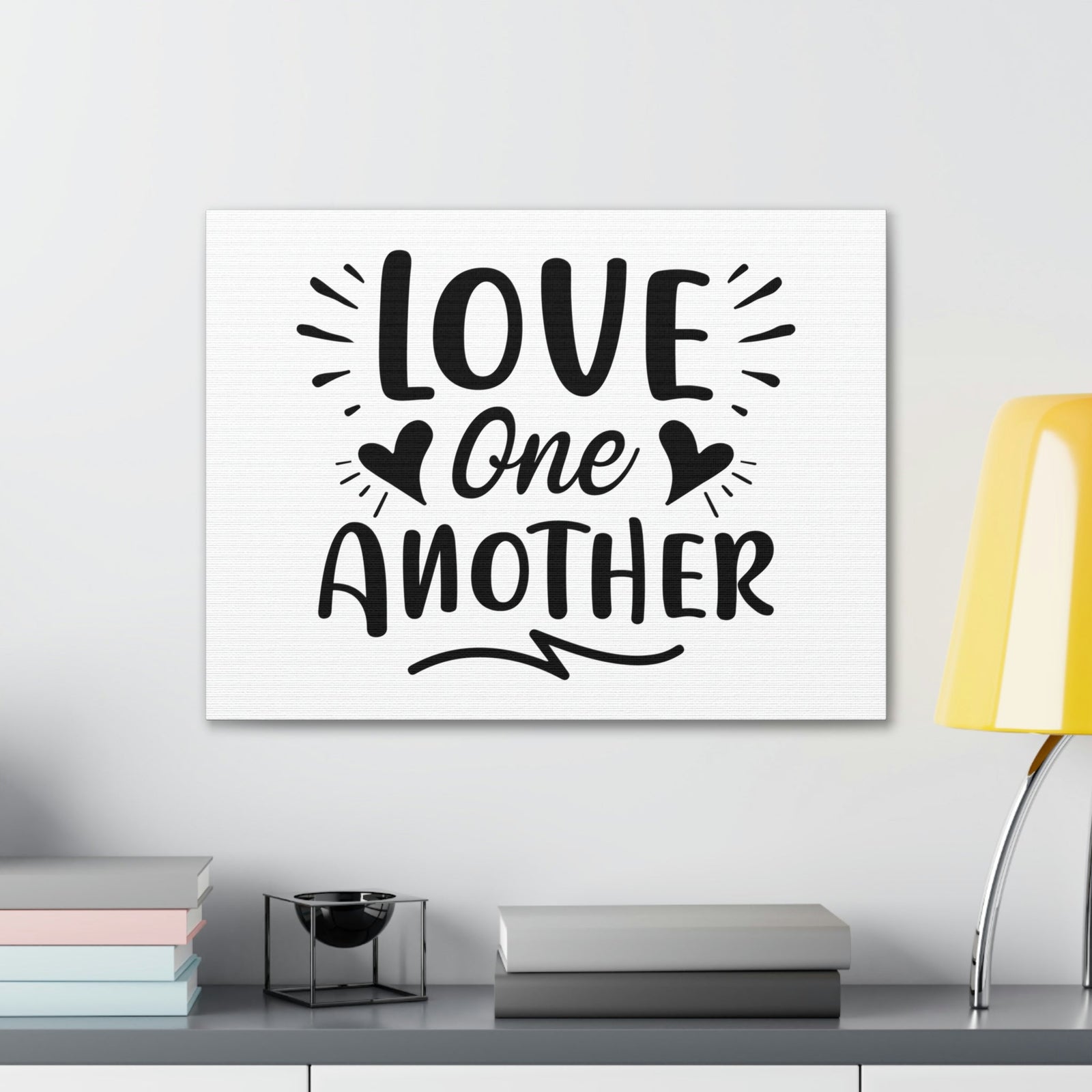 Scripture Walls Love One Another John 15:12 Christian Wall Art Print Ready to Hang Unframed-Express Your Love Gifts