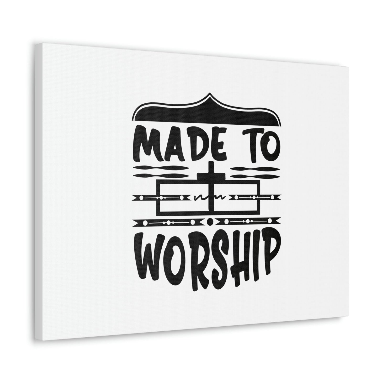 Scripture Walls Made To Worship Revelation 4:11 White Christian Wall Art Bible Verse Print Ready to Hang Unframed-Express Your Love Gifts