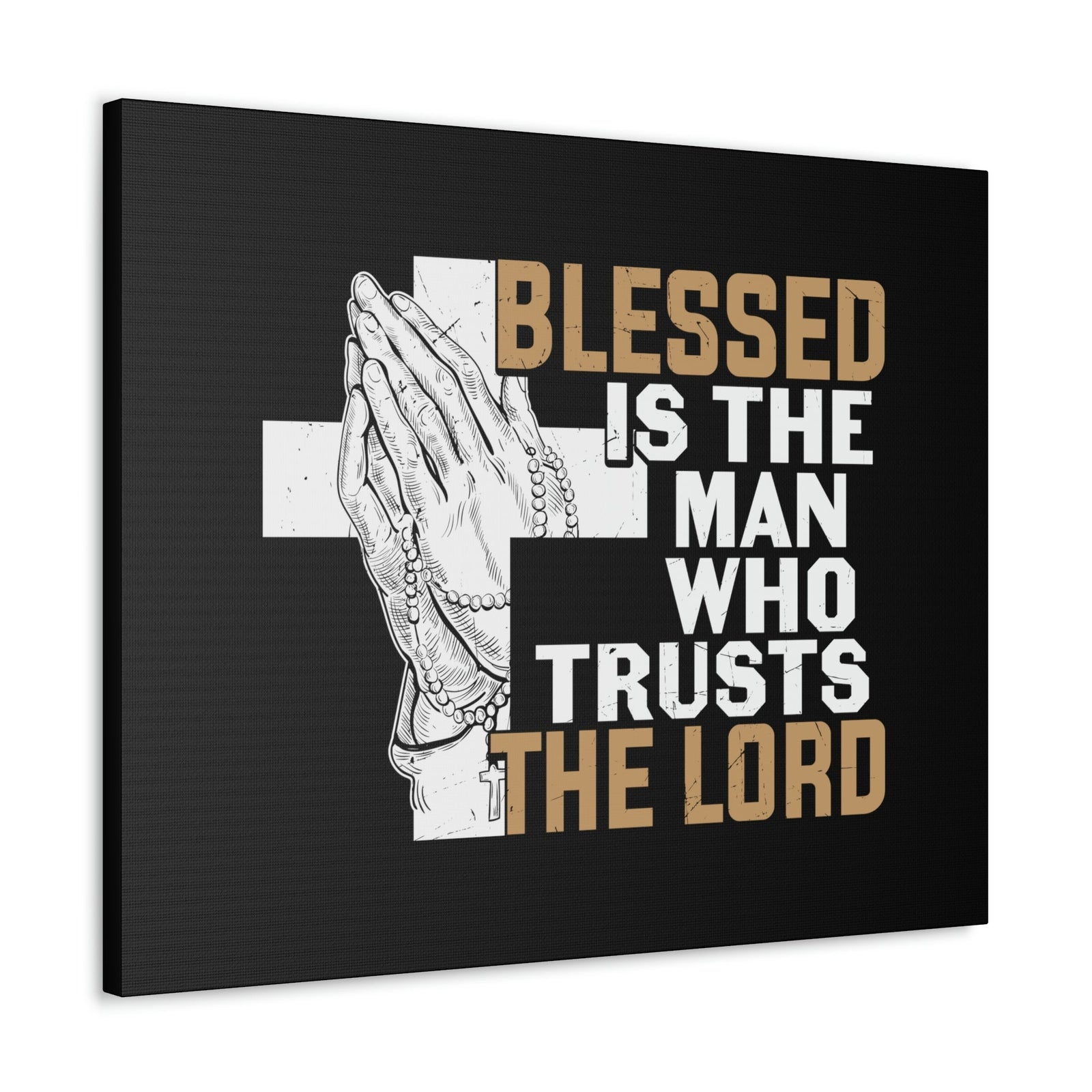 Scripture Walls Man Who Trusts The Lord Jeremiah 17:7 Christian Wall Art Bible Verse Print Ready to Hang Unframed-Express Your Love Gifts
