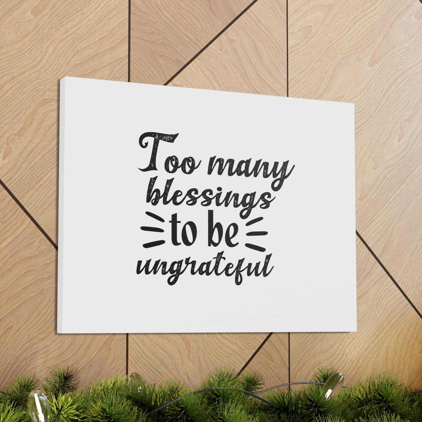 Scripture Walls Many Blessings 1 CHRONICLES 16:34 Christian Wall Art Bible Verse Print Ready to Hang Unframed-Express Your Love Gifts