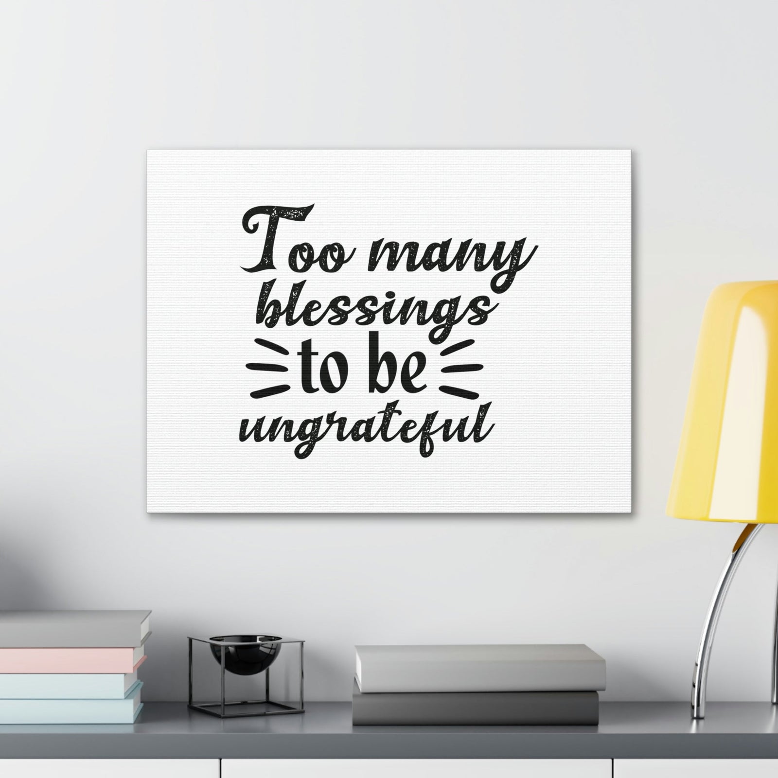 Scripture Walls Many Blessings Hebrews 12:28 Christian Wall Art Bible Verse Print Ready to Hang Unframed-Express Your Love Gifts