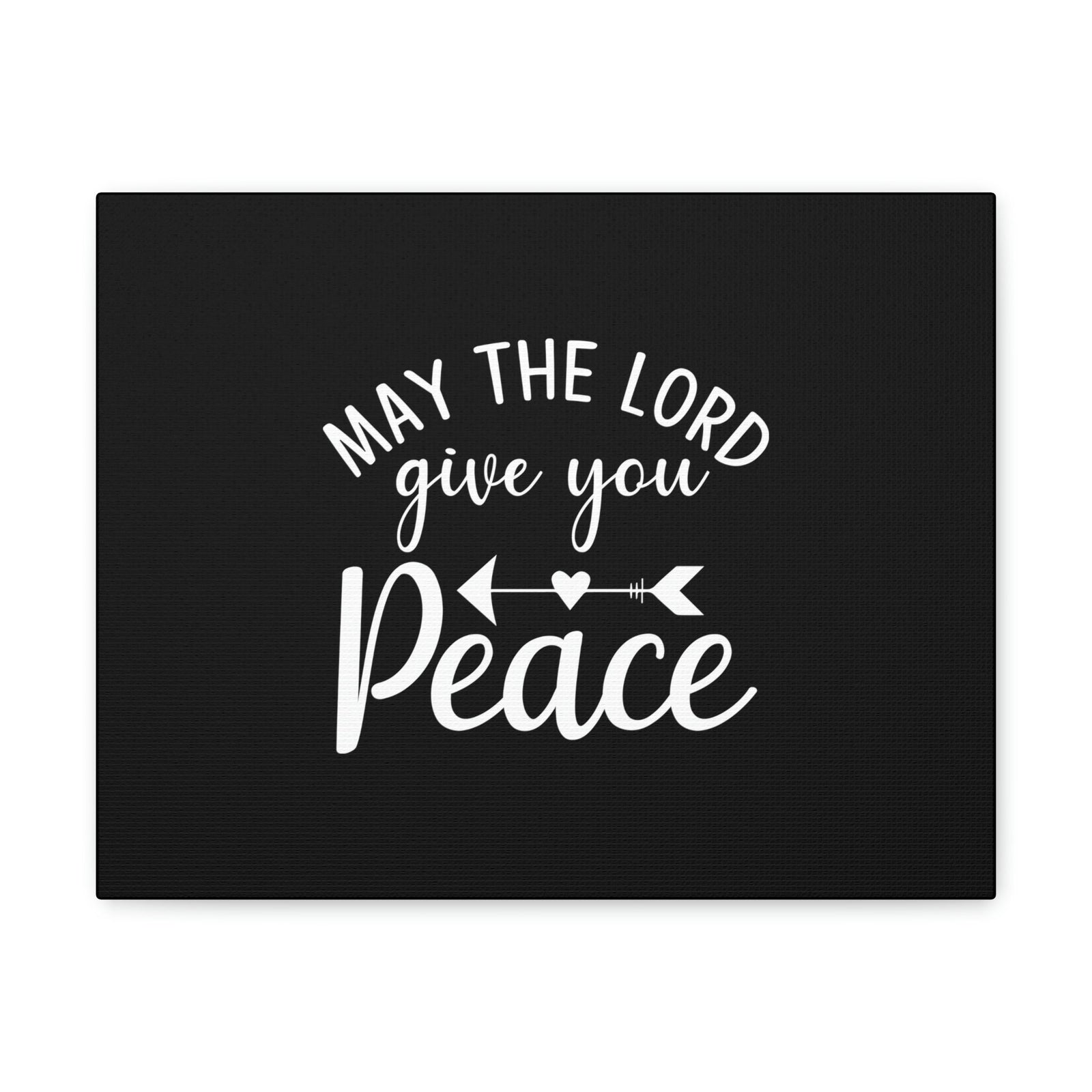Scripture Walls May The Lord Give You Peace John 14:27 Christian Wall Art Bible Verse Print Ready to Hang Unframed-Express Your Love Gifts