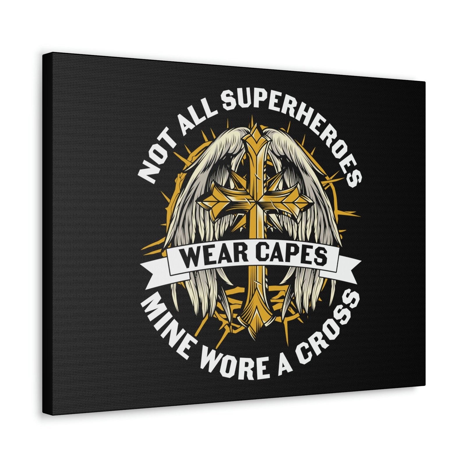 Scripture Walls Mine Wore A Cross Zephaniah 3:17 Christian Wall Art Bible Verse Print Ready to Hang Unframed-Express Your Love Gifts