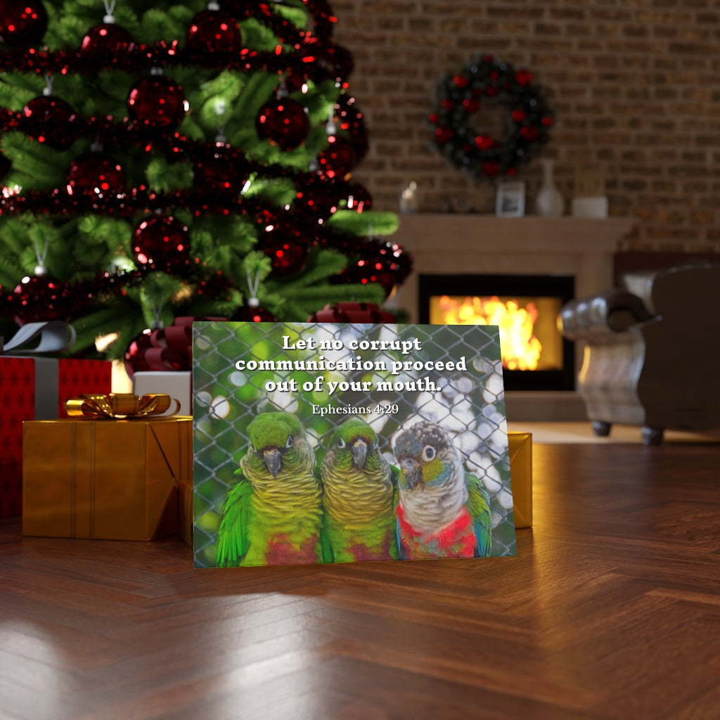 Scripture Walls Minister Grace Ephesians 4:29 Bible Verse Canvas Christian Wall Art Ready to Hang Unframed-Express Your Love Gifts