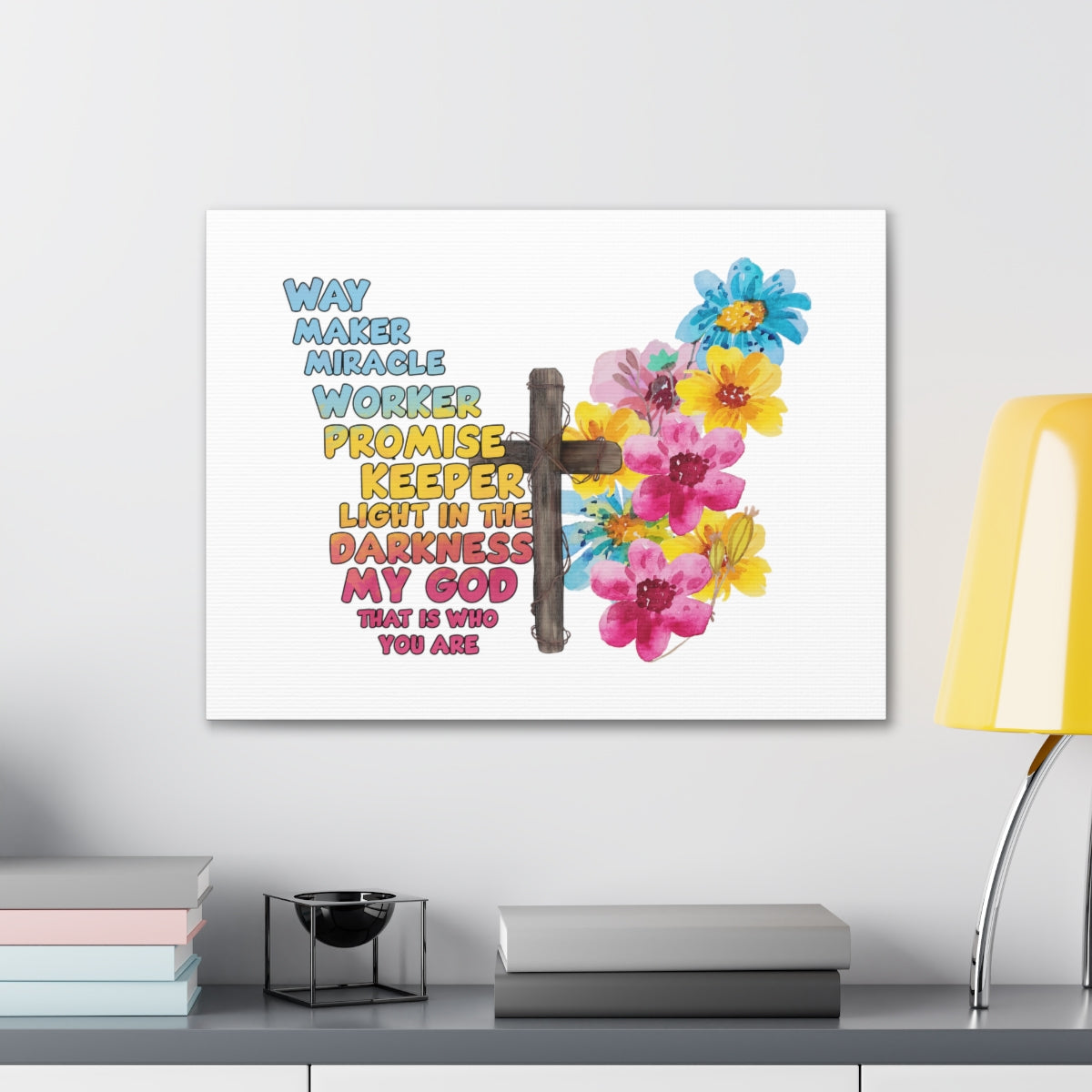 Scripture Walls Miracle Worker 2 Corinthians 1:20 Christian Wall Art Bible Verse Print Ready to Hang Unframed-Express Your Love Gifts