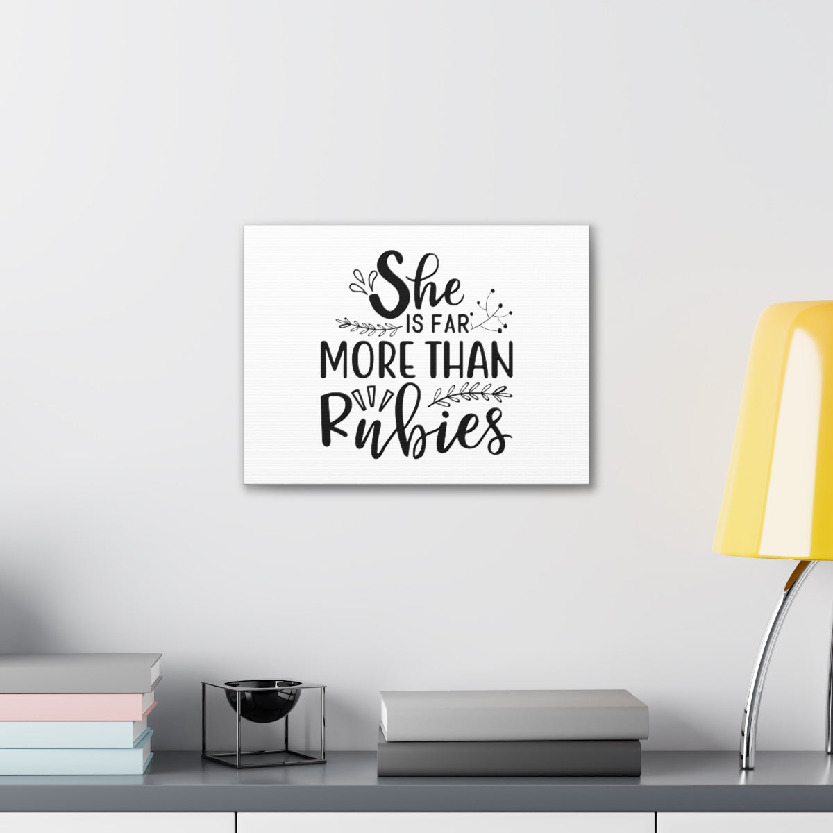 Scripture Walls More Than Rubies Luke 12:7 Branches Christian Wall Art Bible Verse Print Ready to Hang Unframed-Express Your Love Gifts