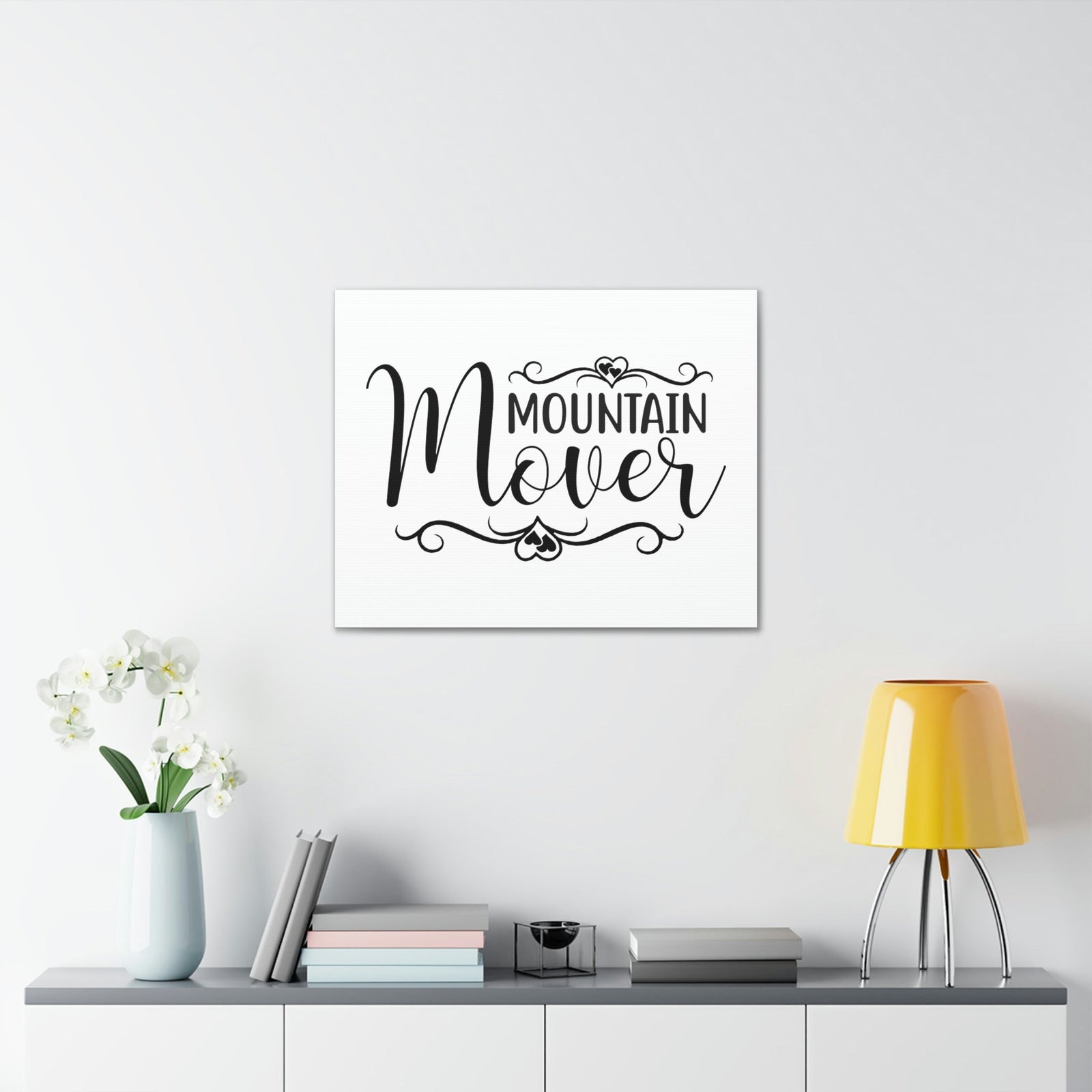 Scripture Walls Mountain Mover Matthew 17:20 Christian Wall Art Print Ready to Hang Unframed-Express Your Love Gifts