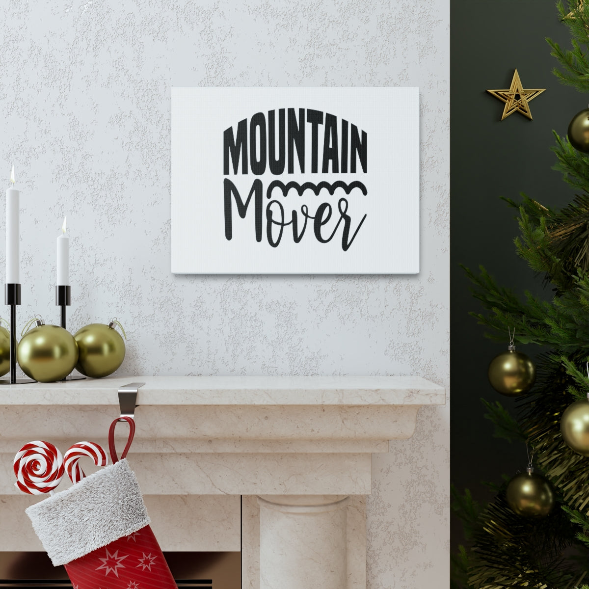 Scripture Walls Mountain Mover Matthew 21:21Christian Wall Art Bible Verse Print Ready to Hang Unframed-Express Your Love Gifts