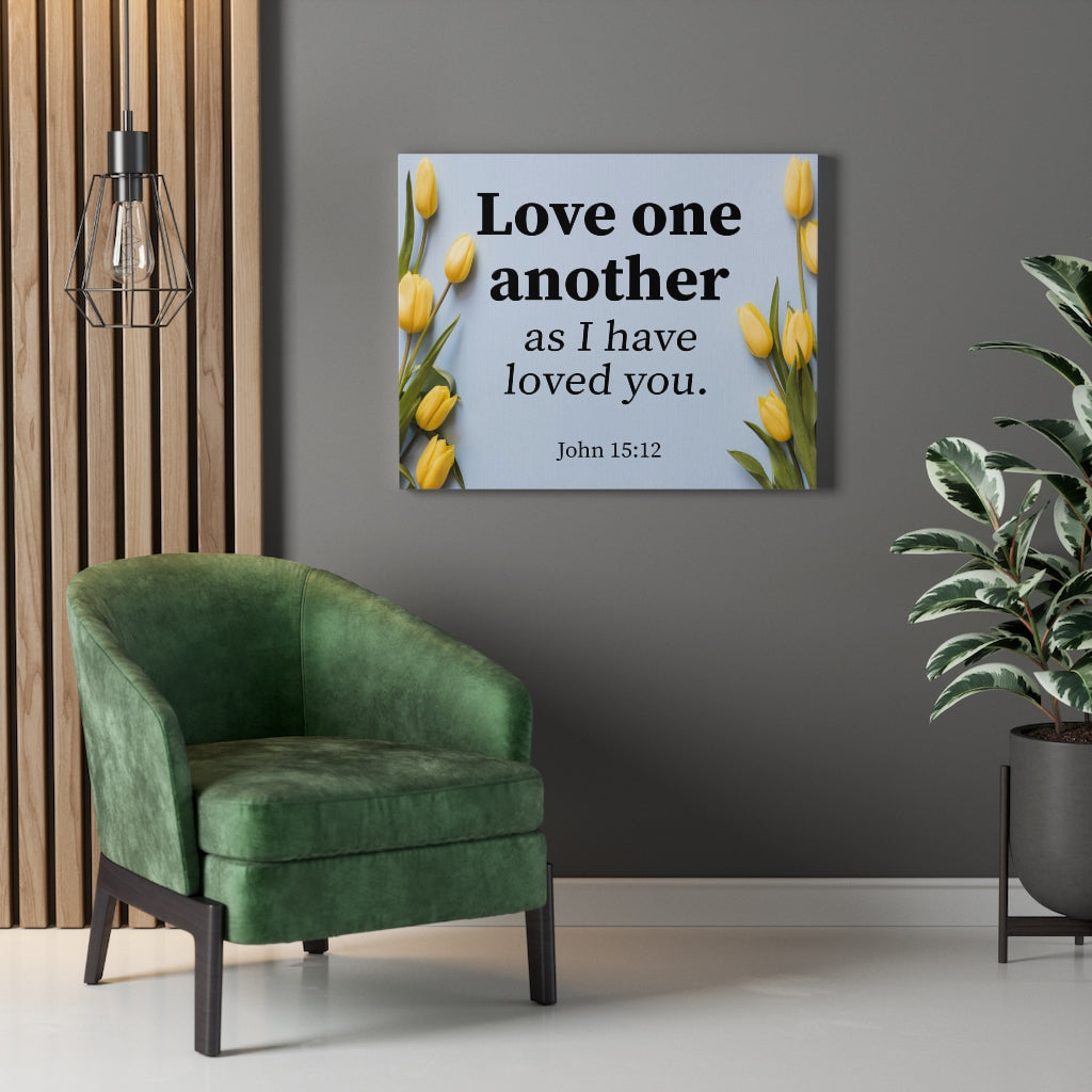 Scripture Walls My Commandment John 15:12 Wall Art Christian Home Decor Unframed-Express Your Love Gifts