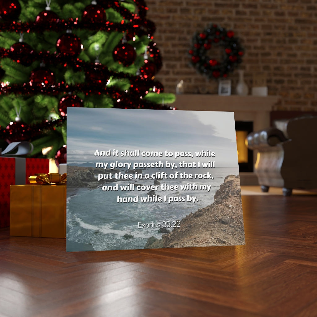 Scripture Walls My Glory Exodus 33:22 Bible Verse Canvas Christian Wall Art Ready to Hang Unframed-Express Your Love Gifts