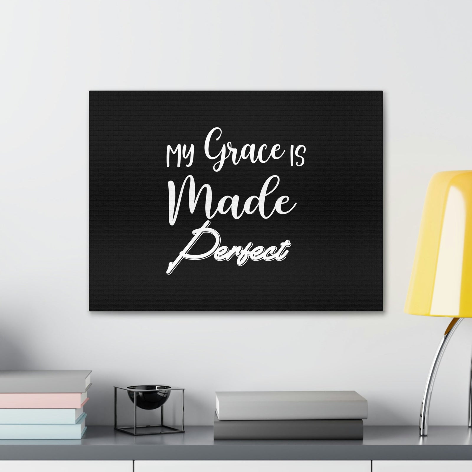 Scripture Walls My Grace Is Made Perfect 2 Corinthians 12:9 Christian Wall Art Bible Verse Print Ready to Hang Unframed-Express Your Love Gifts