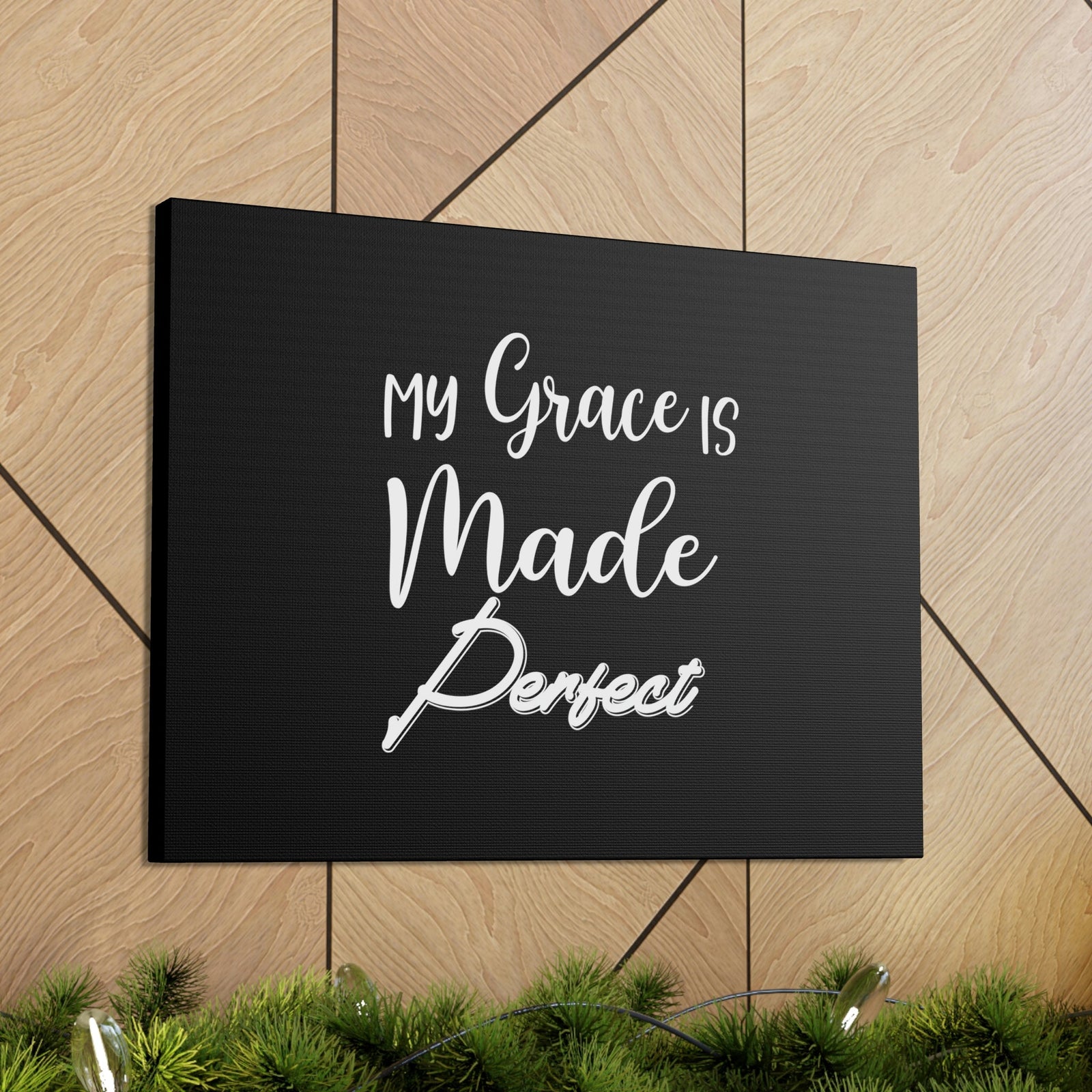 Scripture Walls My Grace Is Made Perfect 2 Corinthians 12:9 Christian Wall Art Bible Verse Print Ready to Hang Unframed-Express Your Love Gifts
