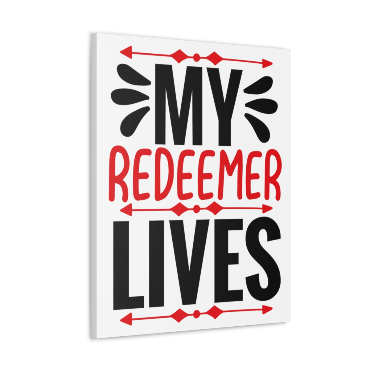 Scripture Walls My Redeemer Lives Isaiah 48:17 Christian Wall Art Print Ready to Hang Unframed-Express Your Love Gifts