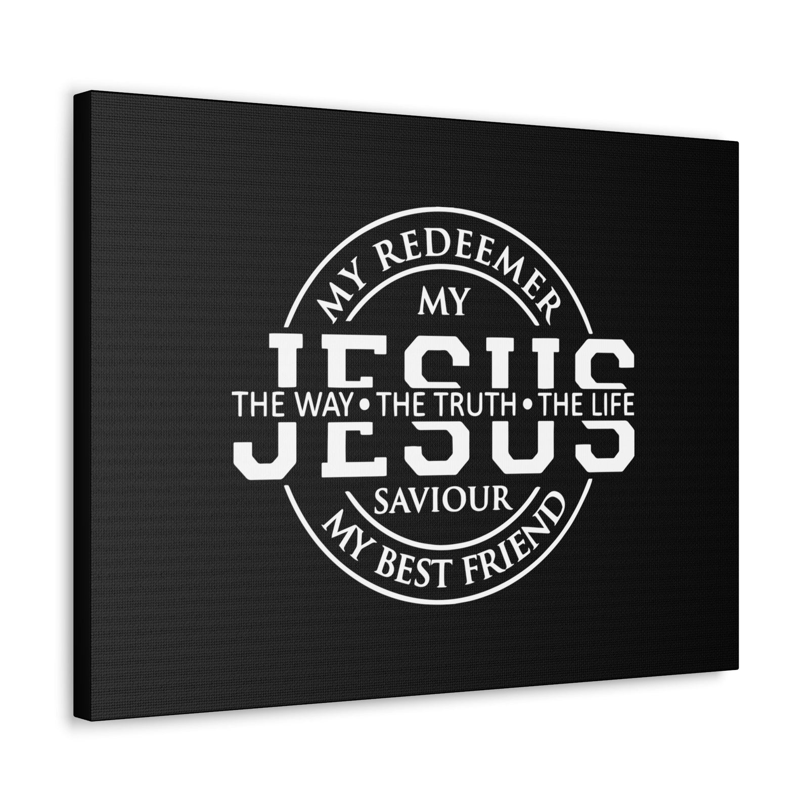 Scripture Walls My Redeemer My Jesus Isaiah 12:2 Christian Wall Art Bible Verse Print Ready to Hang Unframed-Express Your Love Gifts